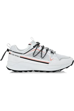 Philipp Plein Sneakers med paneler og duffelcoat-lukning