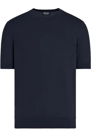 Ermenegildo Zegna Finstrikket T-shirt