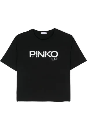 Pinko T-shirt med logotryk