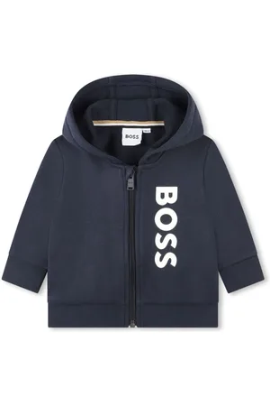 HUGO BOSS Hættetrøje med logotryk
