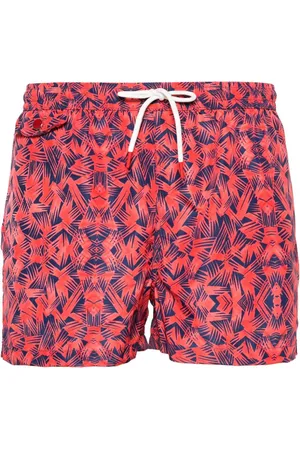 Kiton Badeshorts med grafisk tryk