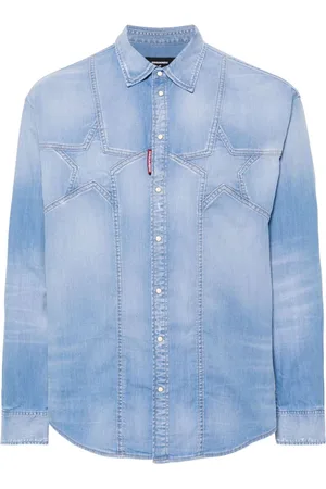 Dsquared2 Twin Stars denimskjorte
