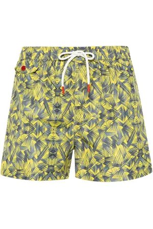 Kiton Badeshorts med grafisk tryk