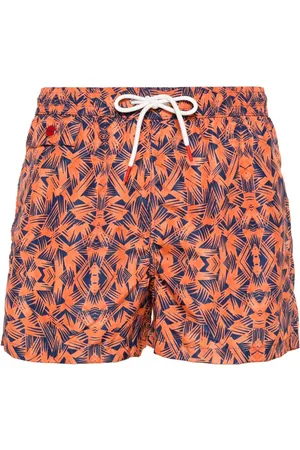 Kiton Badeshorts med grafisk tryk