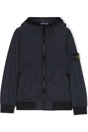 Stone Island Let vindjakke med kompasmærke