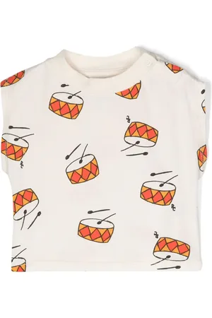 Bobo Choses Play the Drum tanktop med tryk