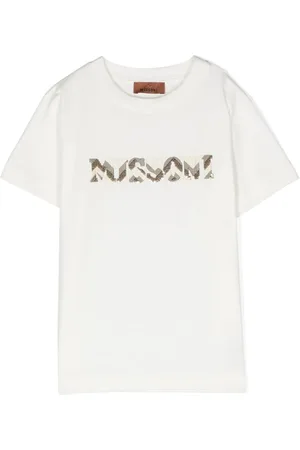 Missoni T-shirt med broderet logo