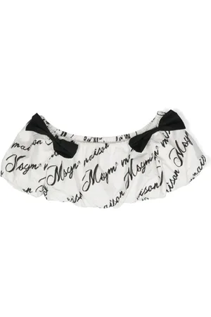 Msgm Cropped top med logotryk