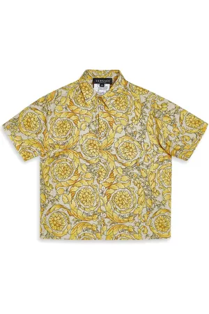 VERSACE Skjorte med baroktryk