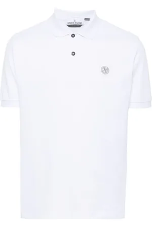 Stone Island T-shirt med kompasapplikation