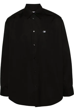 OFF-WHITE Skjorte med broderet logo