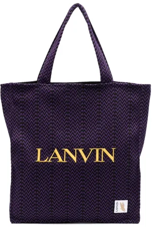 Lanvin X Future tote med broderet logo