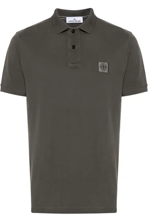 Stone Island Polo med kompasmærke