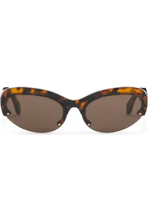 Palm Angels Ovale solbriller