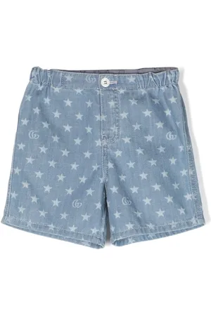 Gucci Denimshorts med stjernetryk