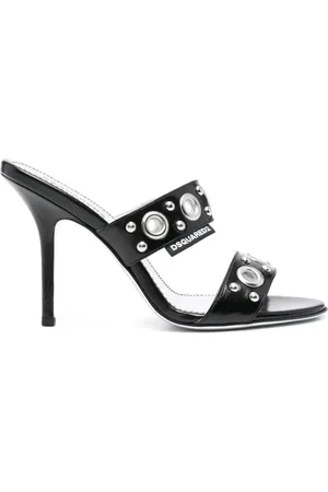 Dsquared2 Gothic 100mm sandaler i læder