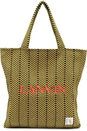 Lanvin X Future tote med broderet logo