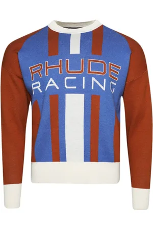 Rhude Intarsia-strikket trøje med logo