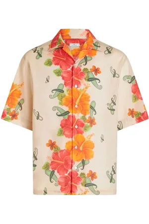 Etro Skjorte med blomstertryk