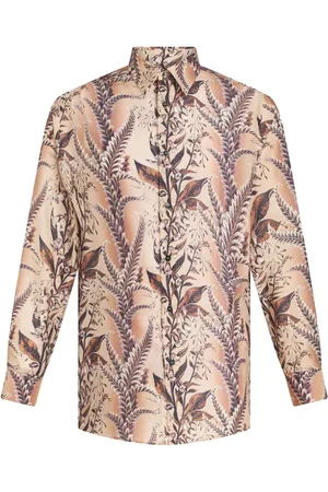 Etro Skjorte med blomstertryk