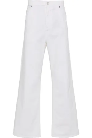 Etro Jeans med lige ben og Pegaso-broderi
