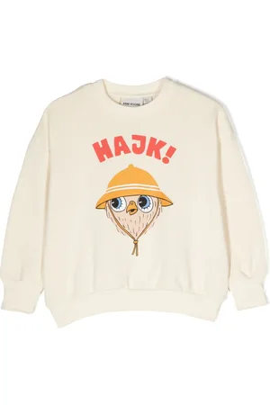 Mini Rodini Hike sweatshirt med tegneserie-tryk