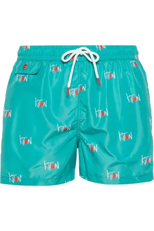Kiton Badeshorts med logotryk