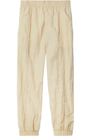 Burberry Joggingbukser med krøllede brede ben