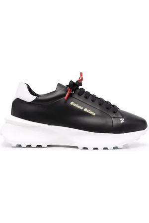 Giuliano Galiano Sneakers med logotryk på siden