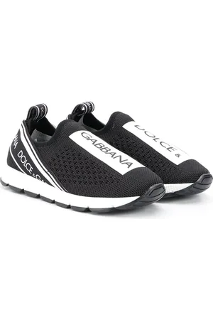 Dolce & Gabbana Strikkede sneakers med logo