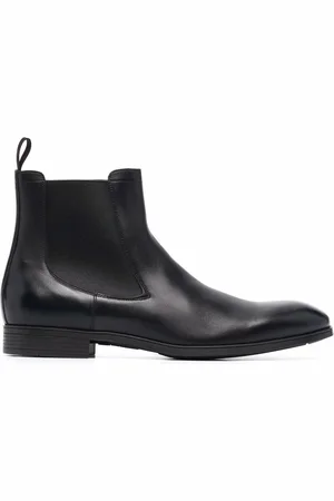 santoni Chelsea-støvler i læder