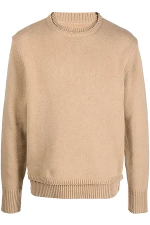 Maison Margiela Striktrøje med albuelapper
