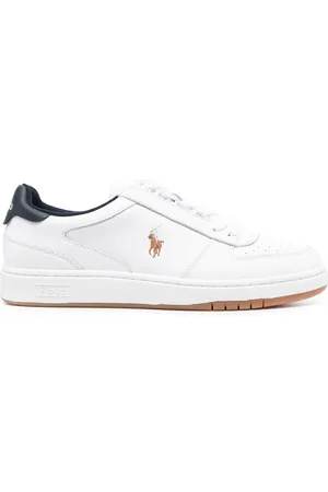 Ralph Lauren Court sneakers med logobroderi