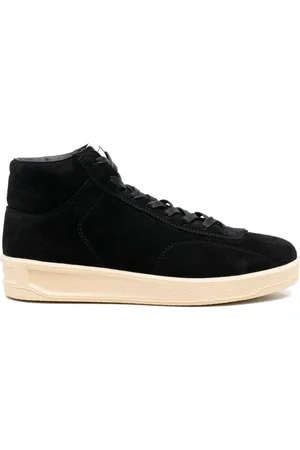 Jil Sander High-top sneakers med præget logo