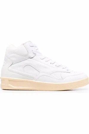 Jil Sander Basket Hi sneakers med snøre
