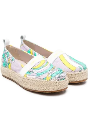 PUCCI Junior Espadriller med hvirveltryk