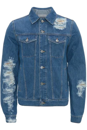 J.W.Anderson Denimjakke med slitageeffekt