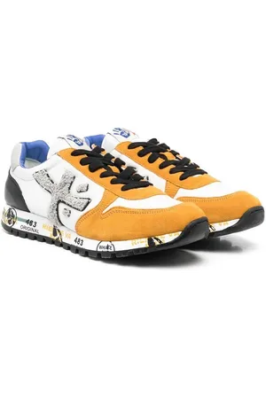 Premiata TEEN low-top sneakers med colourblocking