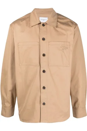 Maison Kitsuné Skjortejakke med knapper