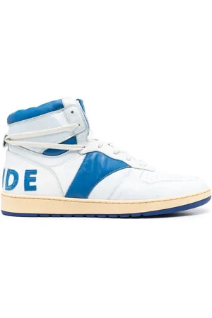 Rhude Rhecess-Hi sneakers i læder