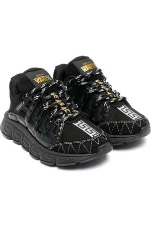 VERSACE Sneakers med snøre og Greca-logo