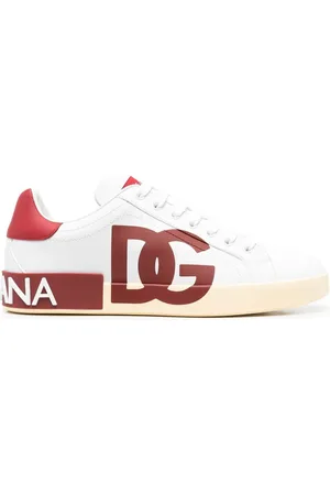 Dolce & Gabbana Sneakers med snøre og logotryk