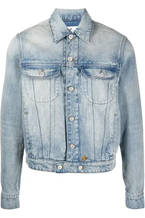 Courrèges Jakke i vasket denim