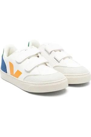Veja Sneakers med logomærke og burrelukning