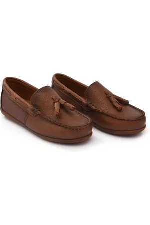 M. Moustache Loafers i læder med kvast foran