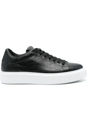 Giuliano Galiano Krokodille-prægede Road sneakers