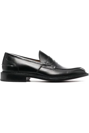 TRICKERS Loafers i læder med mandelformet tå