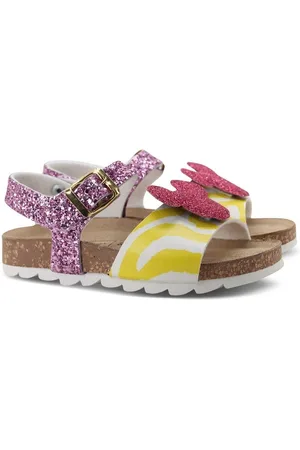 Moa Sandaler med glimmer og Minnie-motiv
