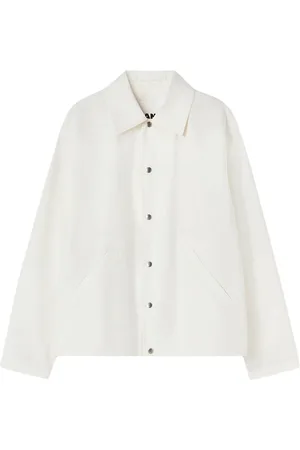 Jil Sander Skjortejakke med logotryk