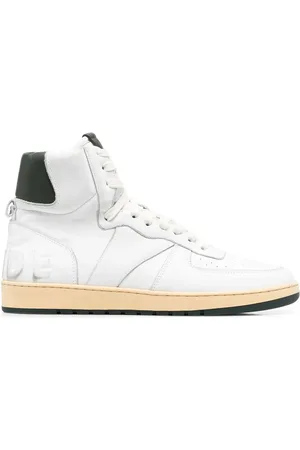 Rhude High-top sneakers i læder